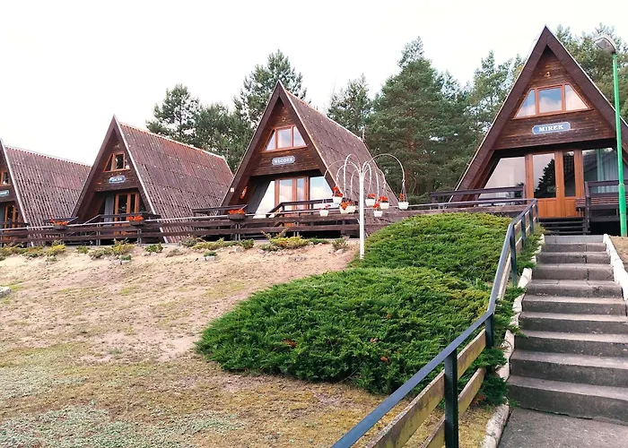 Letniskowe Kormoran Деревянный коттедж