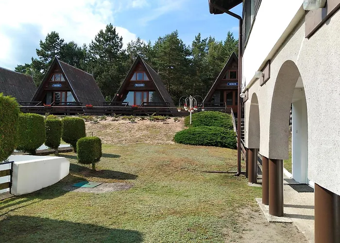 Letniskowe Kormoran Деревянный коттедж