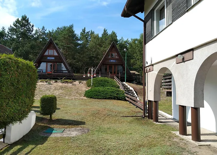 Деревянный коттедж Letniskowe Kormoran