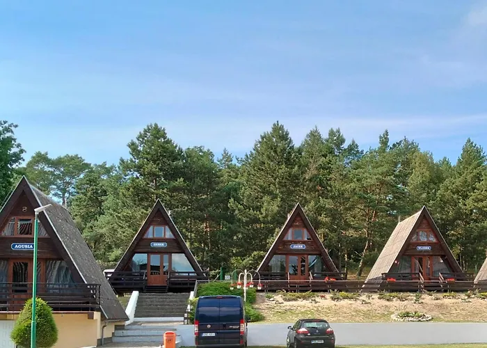 Letniskowe Kormoran Деревянный коттедж