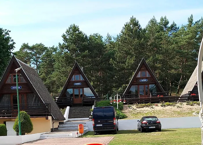 Деревянный коттедж Letniskowe Kormoran